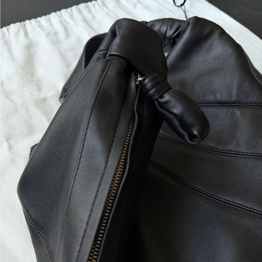 Lemaire Fortune Croissant Bag - Black - Picture 8 of 15